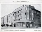 De hoek met de Kromme Mijdrechtstraat.
              <br/>
              Bouwbedrijf, mei 1925